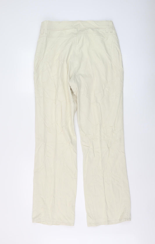 Womens UK Size 16 Marks and Spencer Regular Fit Straight Beige Jeans