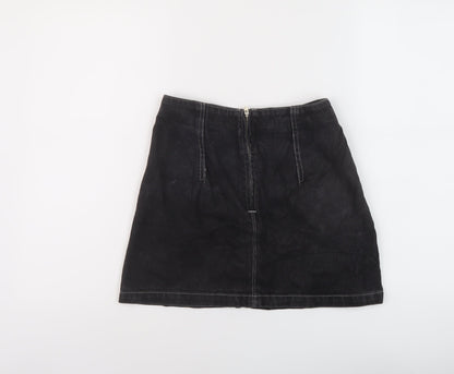 Womens UK Size 8 Topshop Mini Denim Skirt