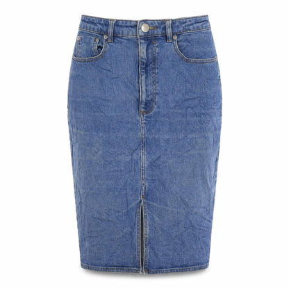 Womens UK Size 10 ASOS A-Line Denim Skirt