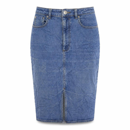 Womens UK Size 10 ASOS A-Line Denim Skirt
