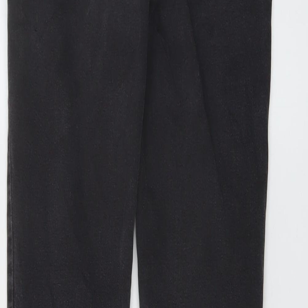 Madeline Womens Grey Cotton Skinny Jeans Size 24 in L30 in Regular Button