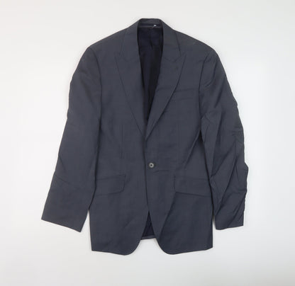 Mens UK Size S NEXT Regular Blue Suit Jacket