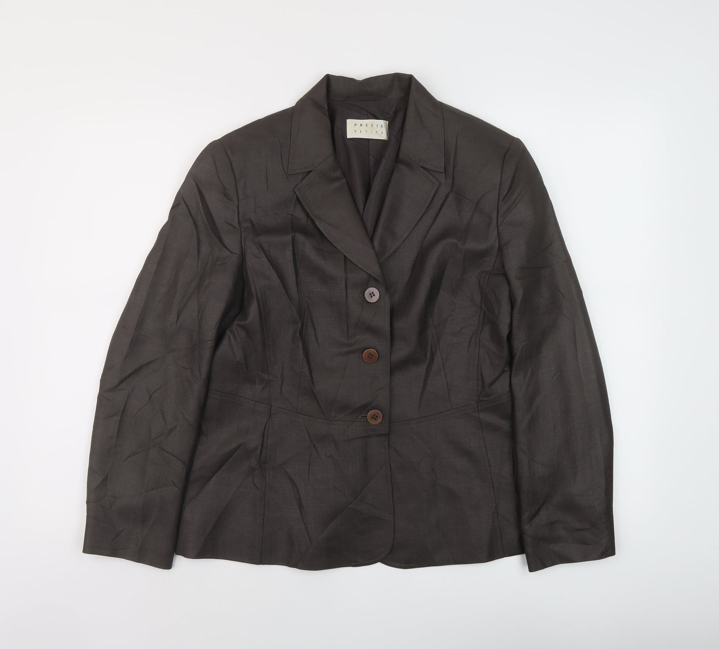 Womens UK Size 12 Precis Brown Jacket