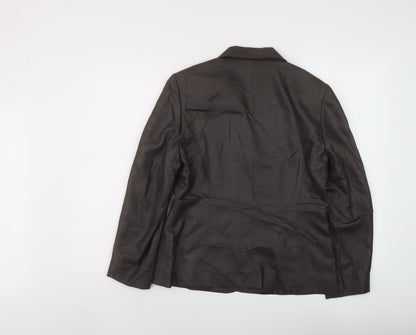 Womens UK Size 12 Precis Brown Jacket
