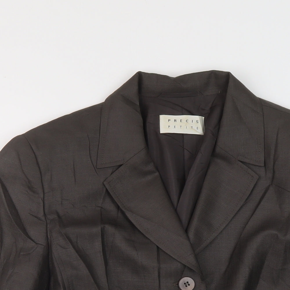 Womens UK Size 12 Precis Brown Jacket