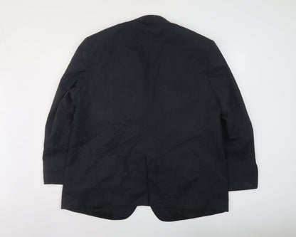 Mens UK Size XL Marks and Spencer Regular Blue Suit Jacket