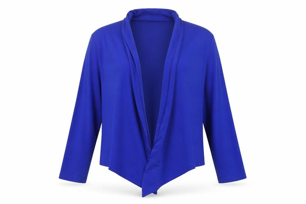 Womens UK Size 12 Debenhams Blue Wrap Blouse