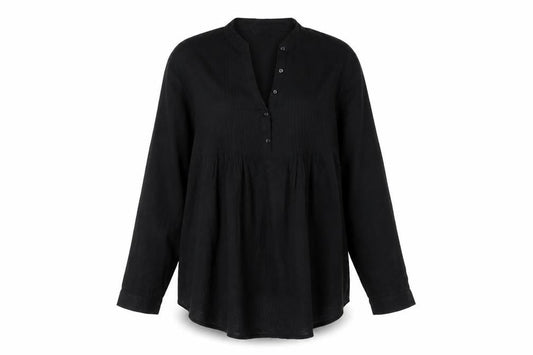 Womens UK Size 12 Ellie Louise Black Basic Blouse