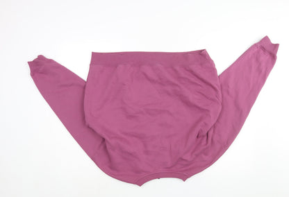 Womens UK Size L Divided by H&M Purple Pullover Sweatshirt