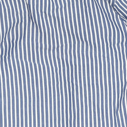 Womens UK Size 6 H&M Blue Basic Blouse
