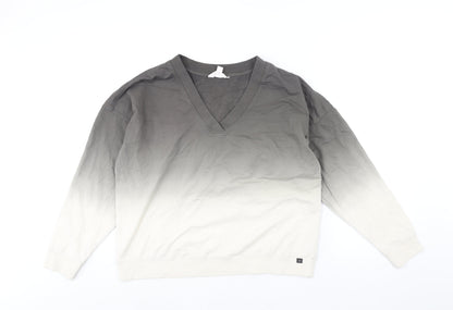 Womens UK Size XS Marks and Spencer Grey Pullover Sweatshirt