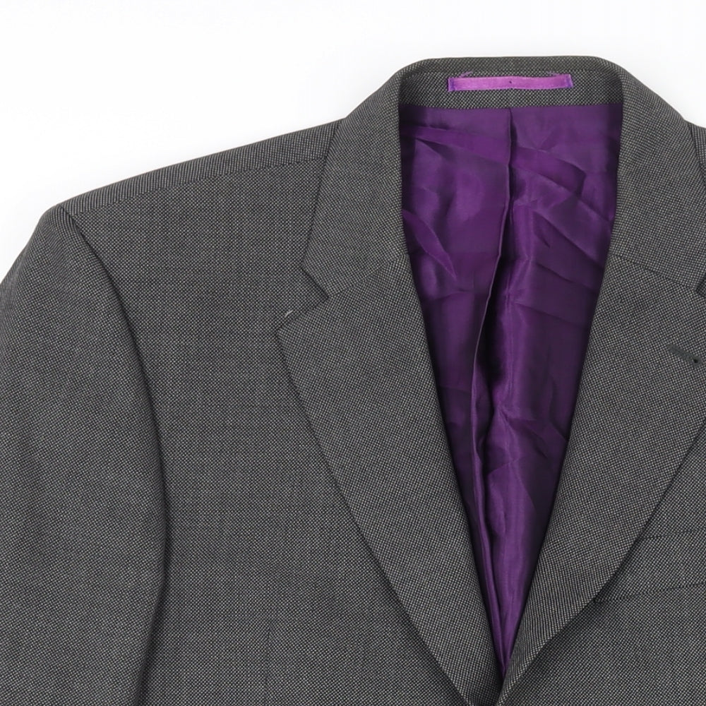 Mens UK Size 40 NEXT Regular Grey Suit Jacket