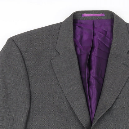 Mens UK Size 40 NEXT Regular Grey Suit Jacket