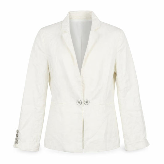 Womens UK Size 10 Per Una Ivory Jacket