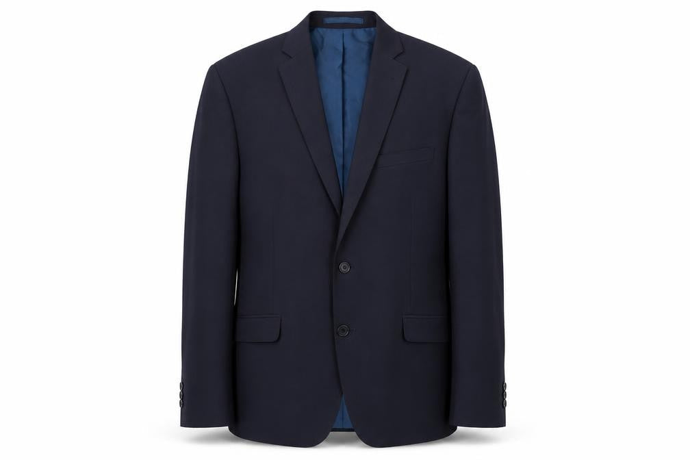 Mens UK Size 44 Marks and Spencer Regular Blue Suit Jacket