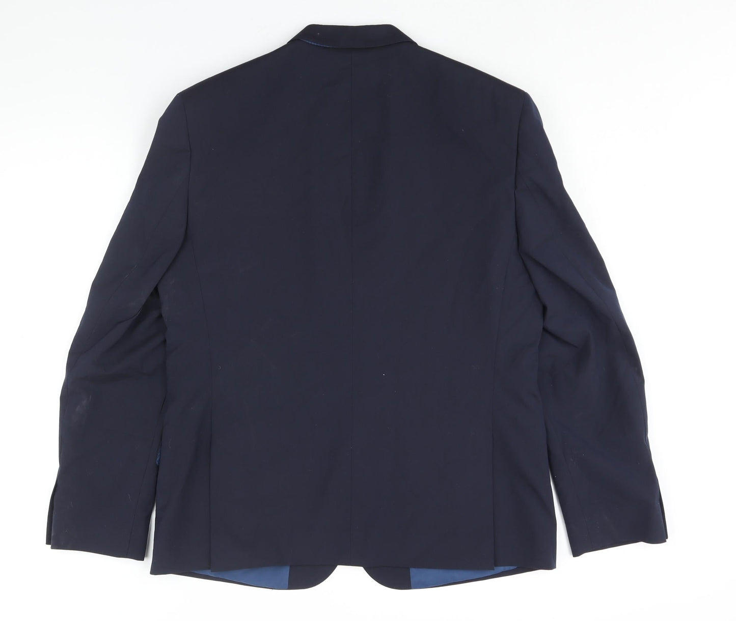 Mens UK Size 44 Marks and Spencer Regular Blue Suit Jacket