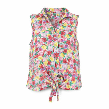 Womens UK Size 8 New Look Multicoloured Basic Button-Up
