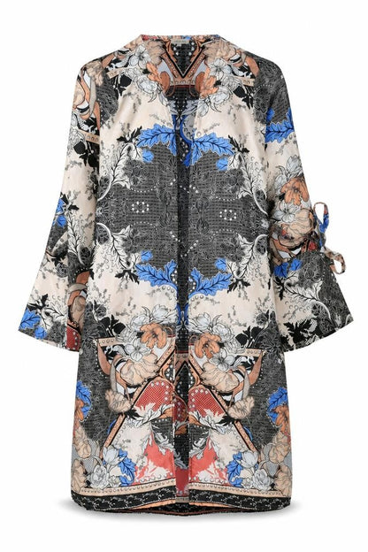 Womens UK Size 8 River Island Multicoloured Kimono Blouse