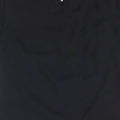 Womens UK Size 10 Marks and Spencer Black Basic Blouse