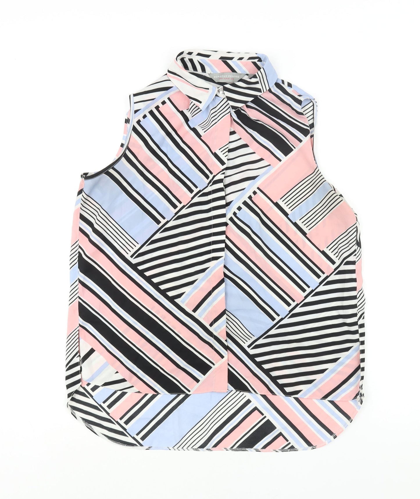 Womens UK Size 10 Dorothy Perkins Multicoloured Camisole Blouse