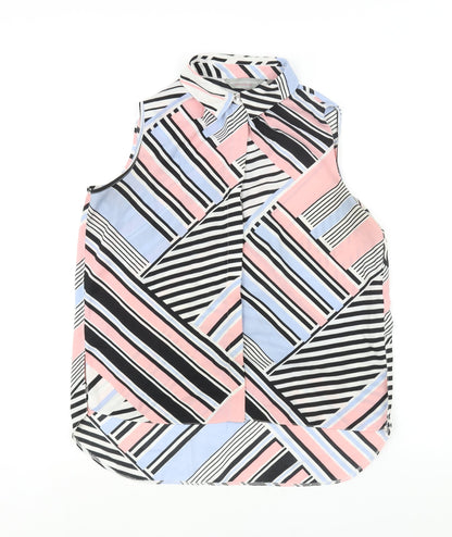 Womens UK Size 10 Dorothy Perkins Multicoloured Camisole Blouse
