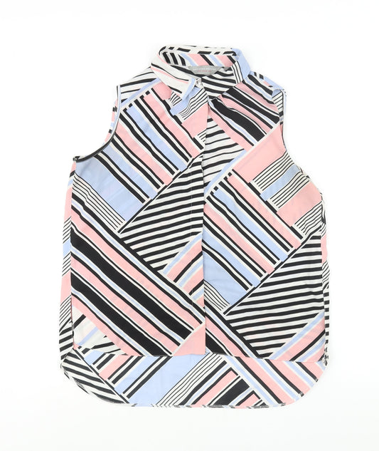 Womens UK Size 10 Dorothy Perkins Multicoloured Camisole Blouse
