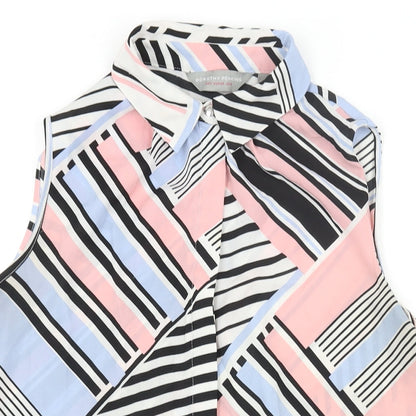 Womens UK Size 10 Dorothy Perkins Multicoloured Camisole Blouse