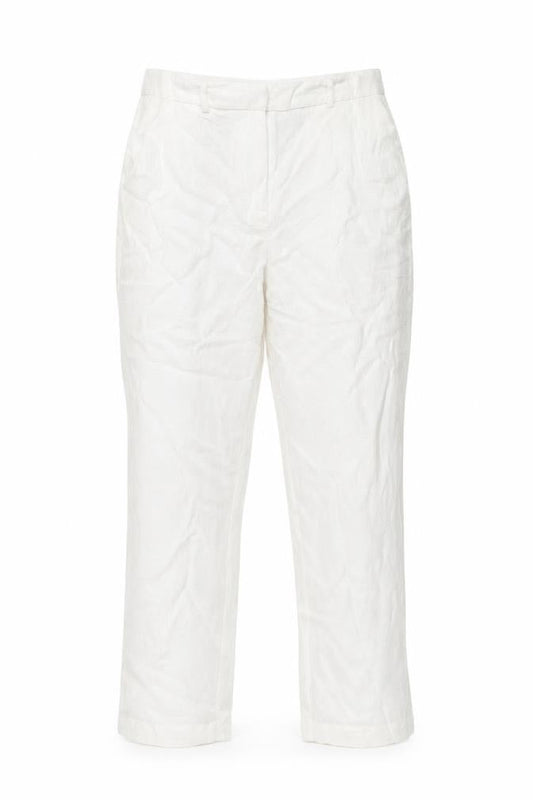 Womens UK Size 8 NA-KD Regular Fit  White Trousers