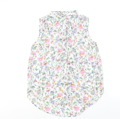 Womens UK Size 8 H&M Multicoloured Camisole Blouse