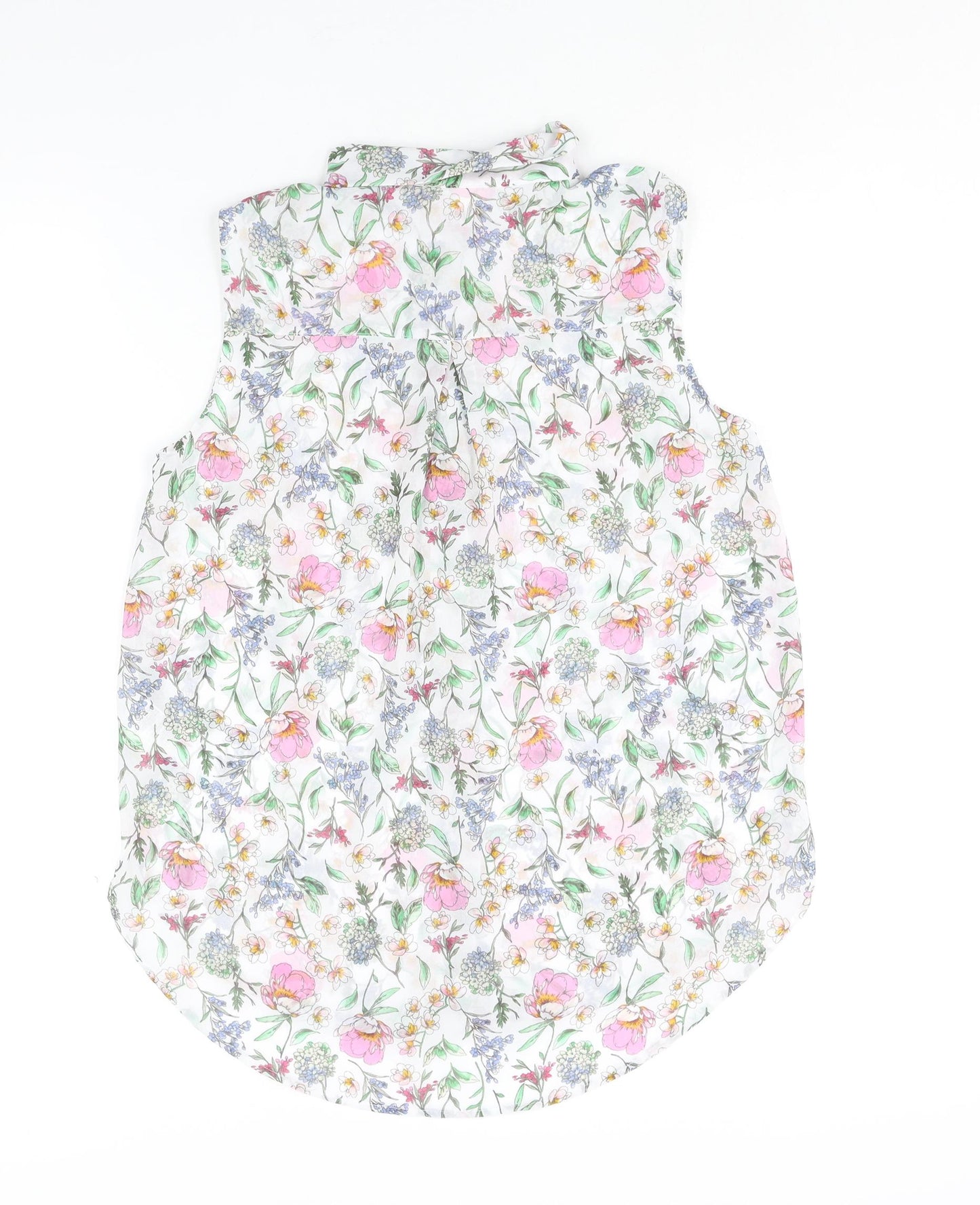 Womens UK Size 8 H&M Multicoloured Camisole Blouse