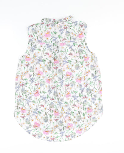 Womens UK Size 8 H&M Multicoloured Camisole Blouse