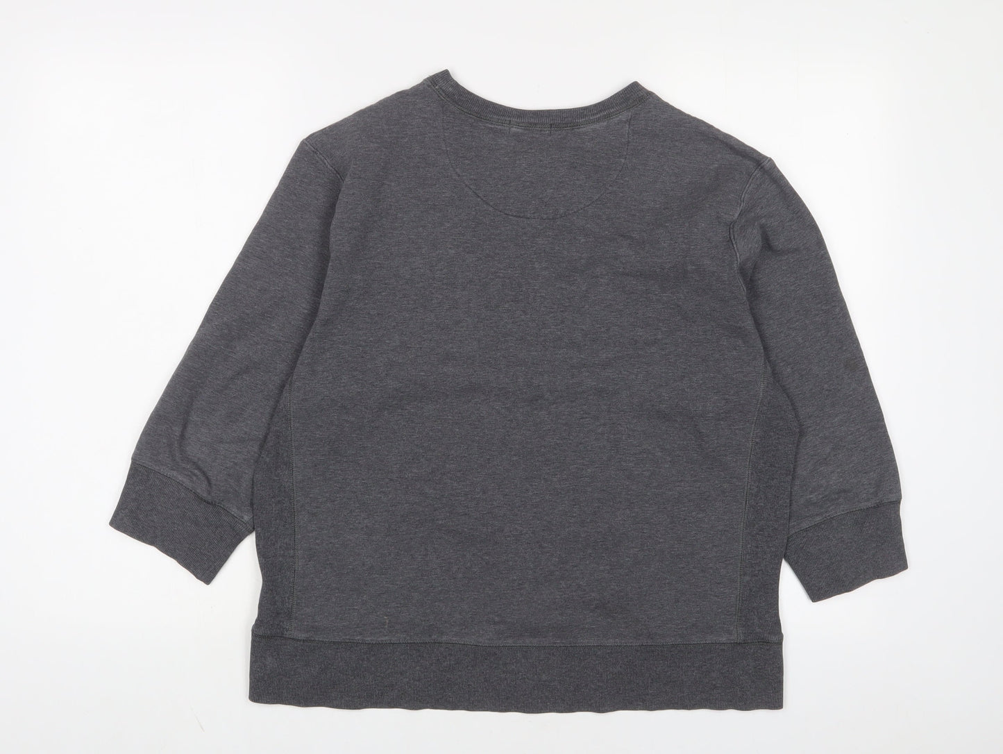 Gap Womens Grey Cotton Pullover Sweatshirt Size L Pullover