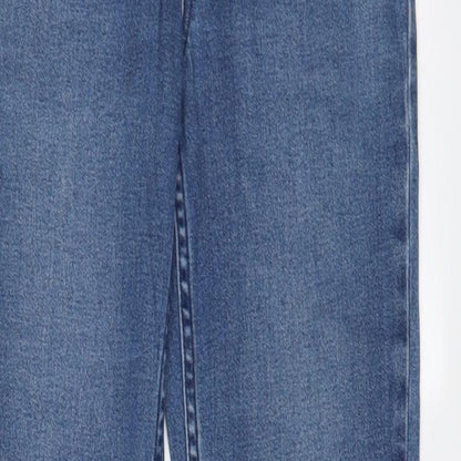 Cheap Monday Womens Blue Cotton Skinny Jeans Size 32 in L34 in Regular Zip
