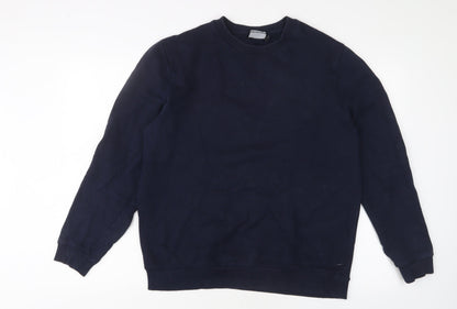 Mens UK Size M ASOS Blue Pullover Sweatshirt