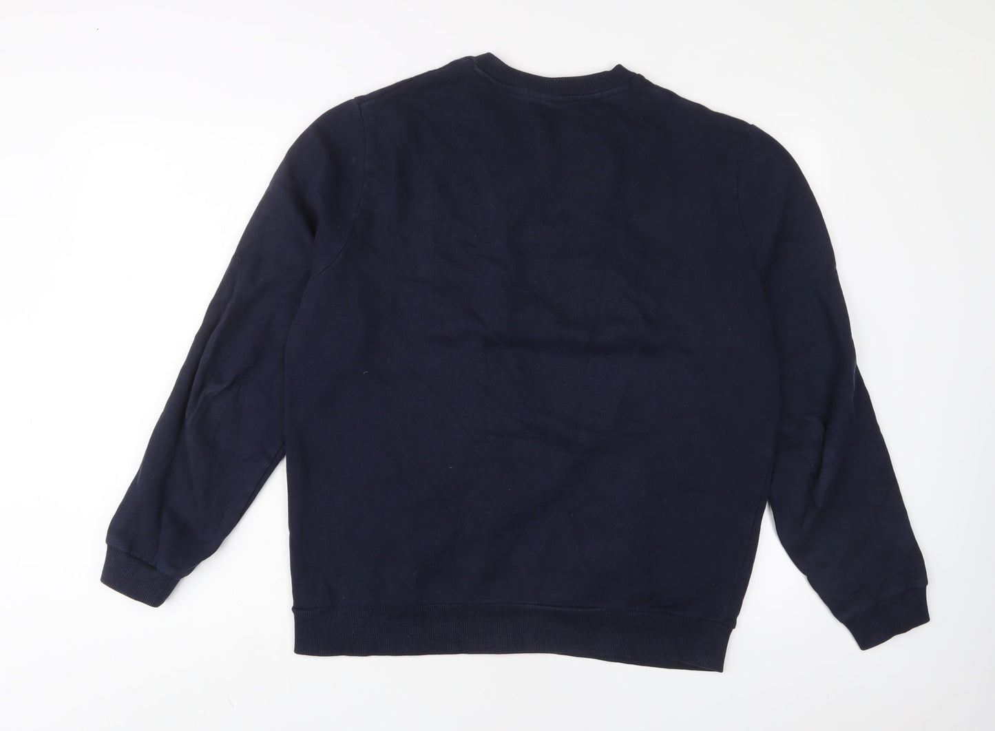 Mens UK Size M ASOS Blue Pullover Sweatshirt