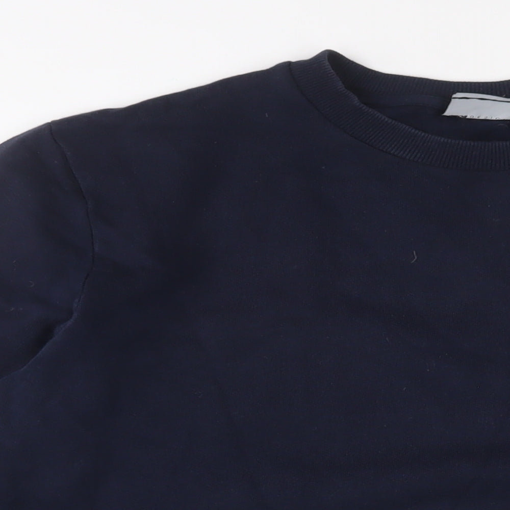 Mens UK Size M ASOS Blue Pullover Sweatshirt