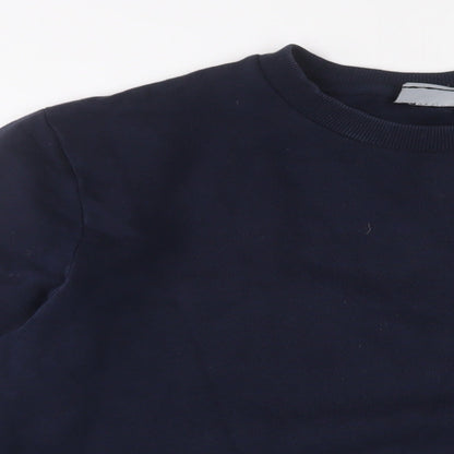 Mens UK Size M ASOS Blue Pullover Sweatshirt