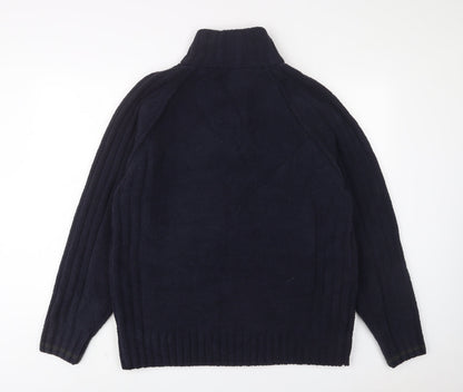 Mens UK Size L NEXT Blue Pullover Sweatshirt
