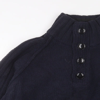 Mens UK Size L NEXT Blue Pullover Sweatshirt