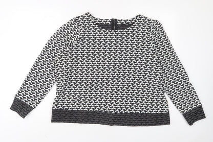 Womens UK Size 18 NEXT White Pullover Sweatshirt