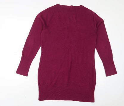 Womens UK Size 14 Dorothy Perkins Purple Pullover Jumper
