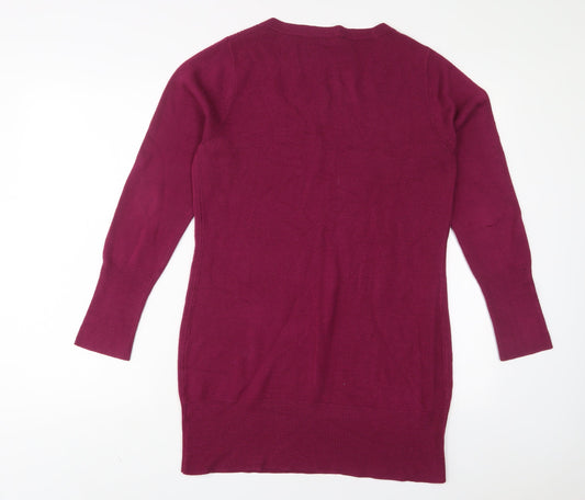 Womens UK Size 14 Dorothy Perkins Purple Pullover Jumper