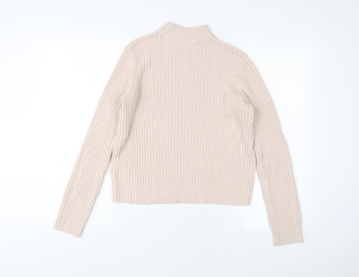 Womens UK Size S H&M Pink Pullover Jumper
