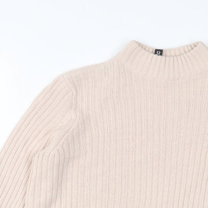 Womens UK Size S H&M Pink Pullover Jumper