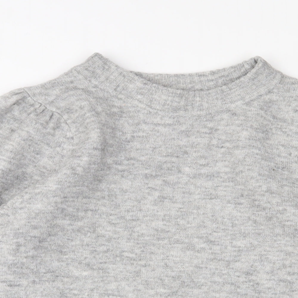Womens UK Size M H&M Grey Pullover Jumper