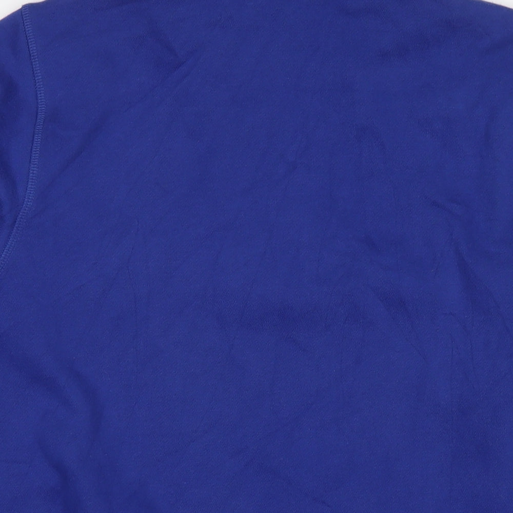 Mens UK Size S IZOD Blue Pullover Sweatshirt