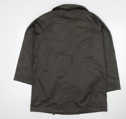 Womens UK Size 14 Marks and Spencer Brown Parka Coat