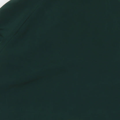 David Barry Womens Green Parka Jacket Size 18 Zip