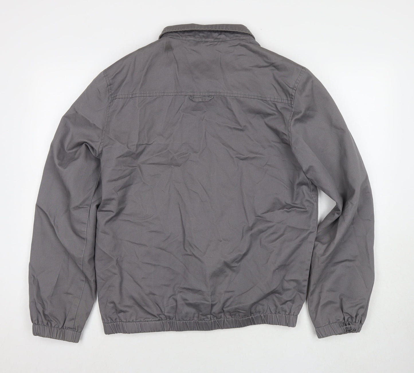 Mens UK Size M Bellfield Grey Bomber Jacket