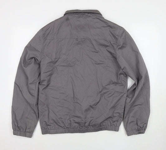 Mens UK Size M Bellfield Grey Bomber Jacket